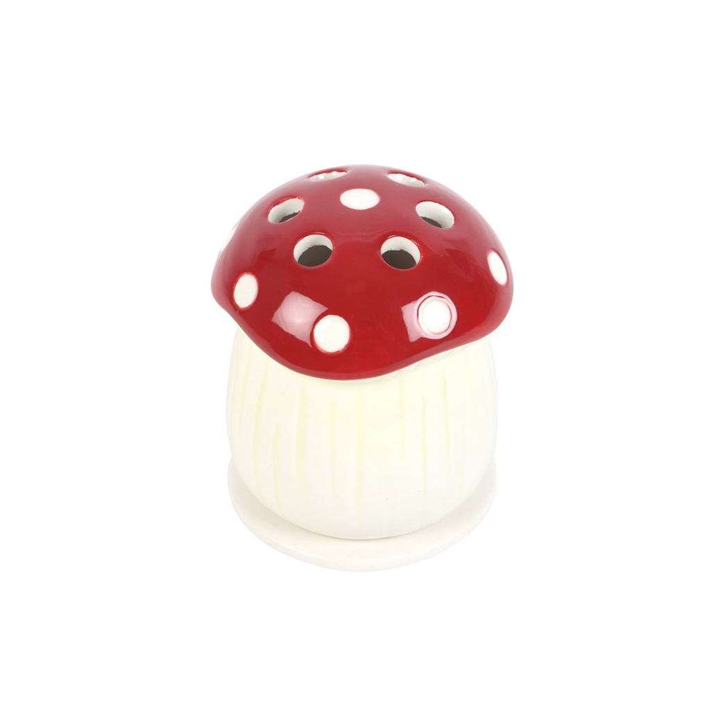 N/A Mushroom Incense Cone Holder -