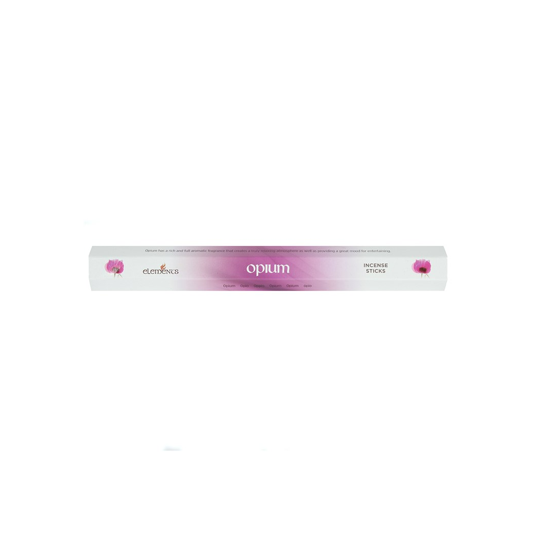 Elements Opium Incense Sticks – Set of 6 Packs (120 Sticks)