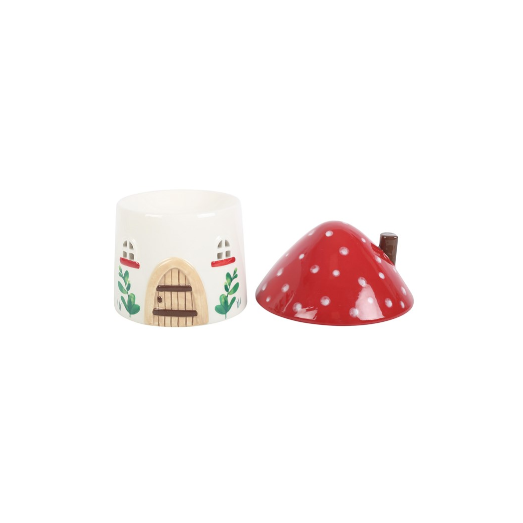 N/A Mushroom House Oil Burner and Wax Warmer -