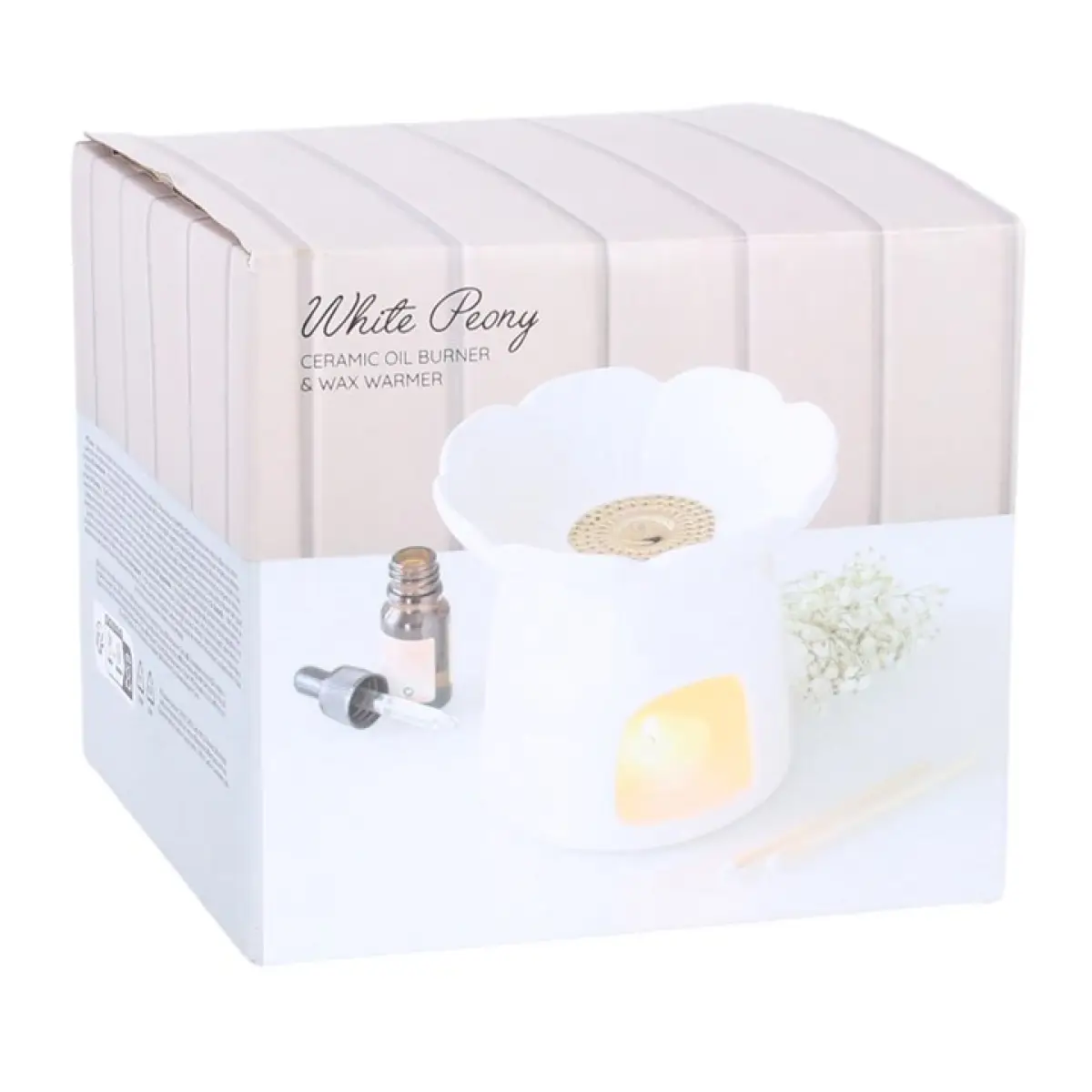 N/A Peony Oil Burner and Wax Warmer -