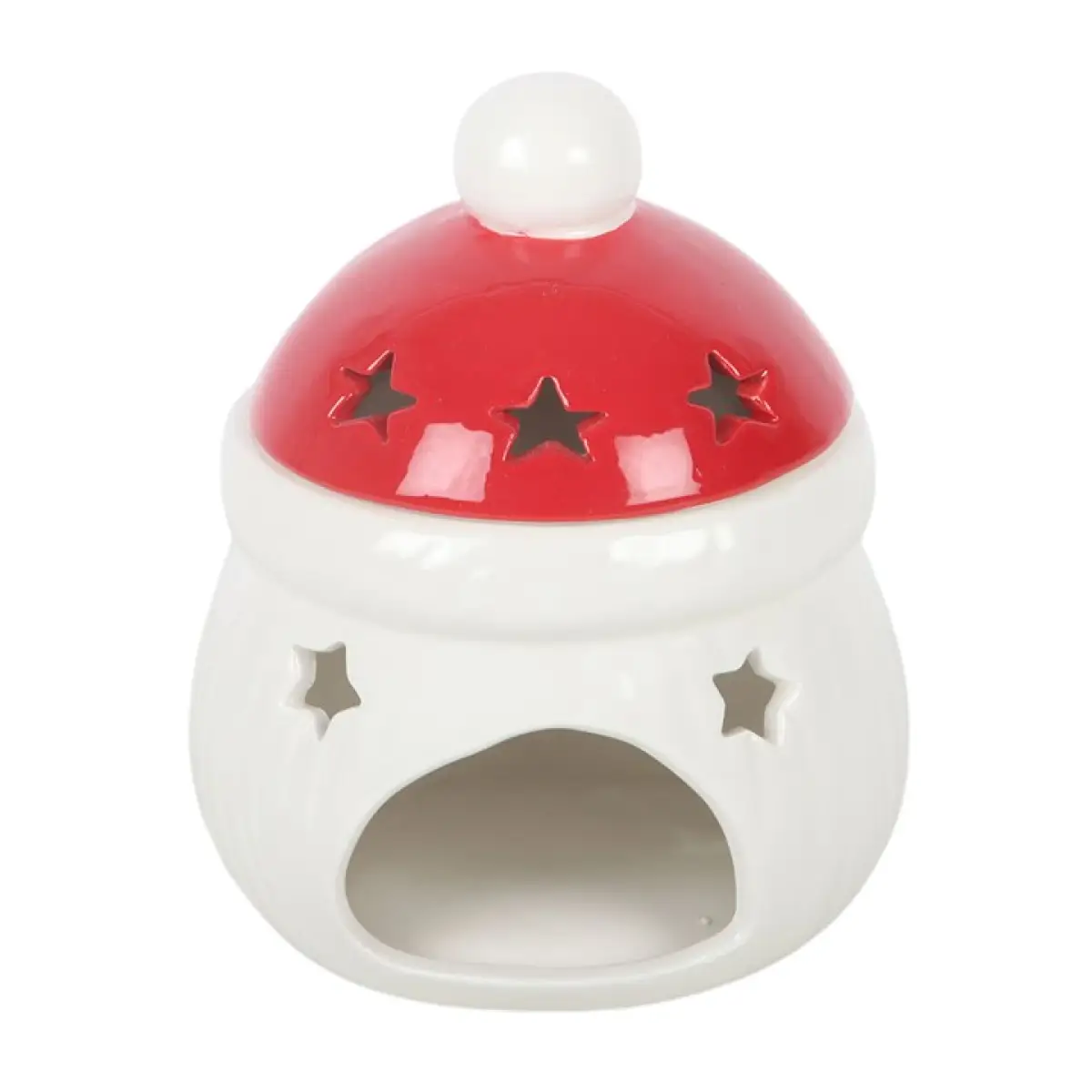 N/A Jolly Santa Christmas Oil Burner and Wax Warmer -