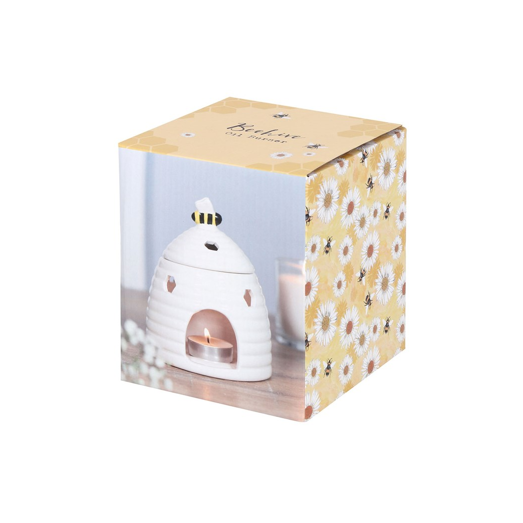 N/A White Beehive Oil Burner -