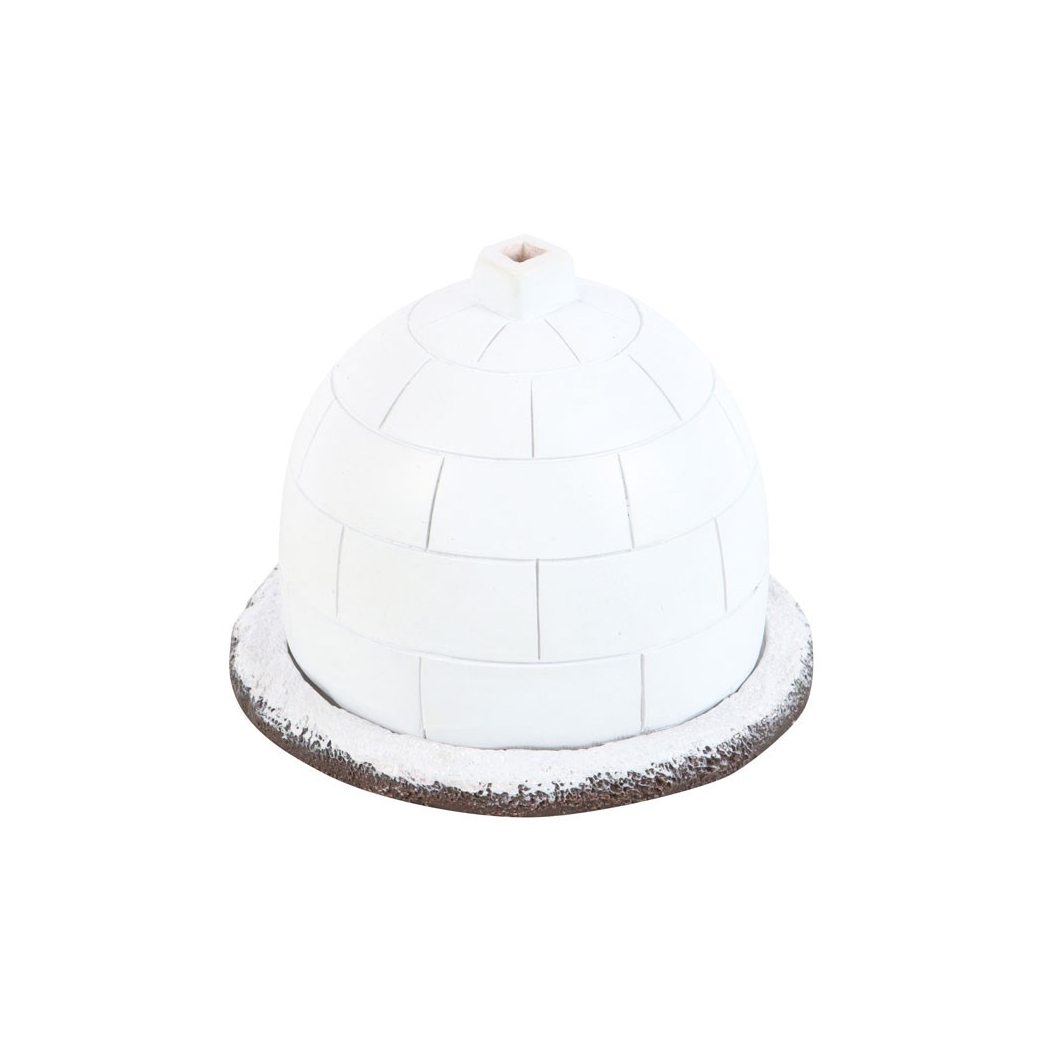 N/A Winter Igloo Incense Cone Burner -
