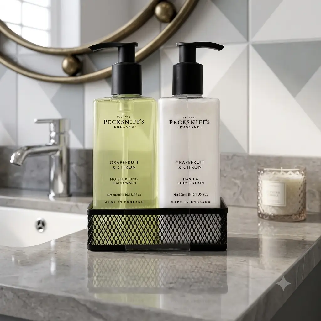 Pecksniff's Pecksniffs Grapefruit & Citron Handwash & Lotion 300ml - Liquid Hand Soap
