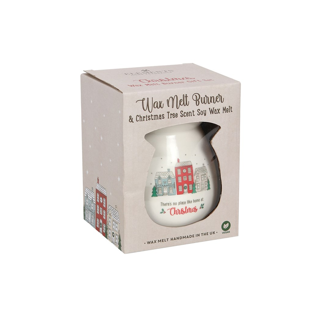 N/A No Place Like Home Ceramic Wax Melt Burner Gift Set -