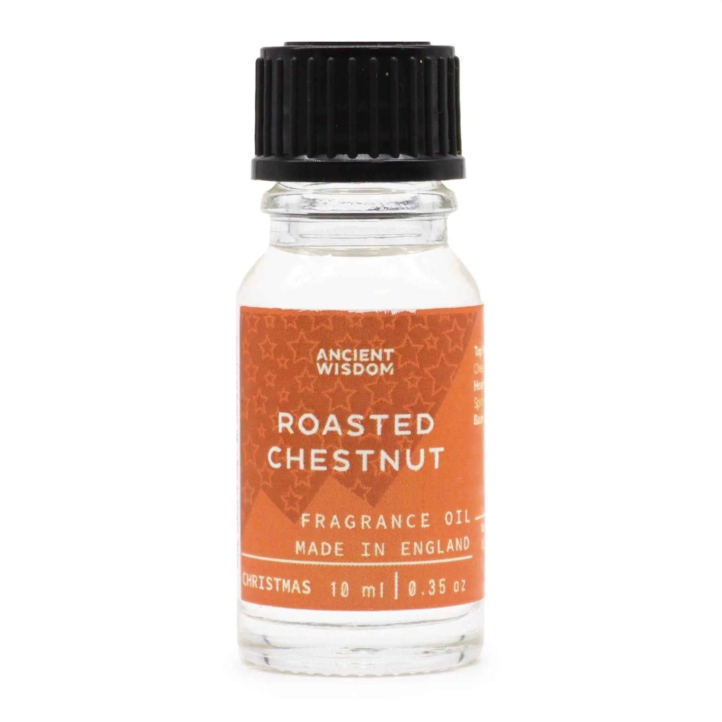 Ancient Wisdom Roasted Chestnut Fragrance Oil 10ml - Everyday Bargainz