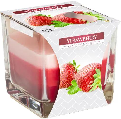 AW Dropship UK Rainbow Jar Candle - Strawberry - Rainbow Jar Candle