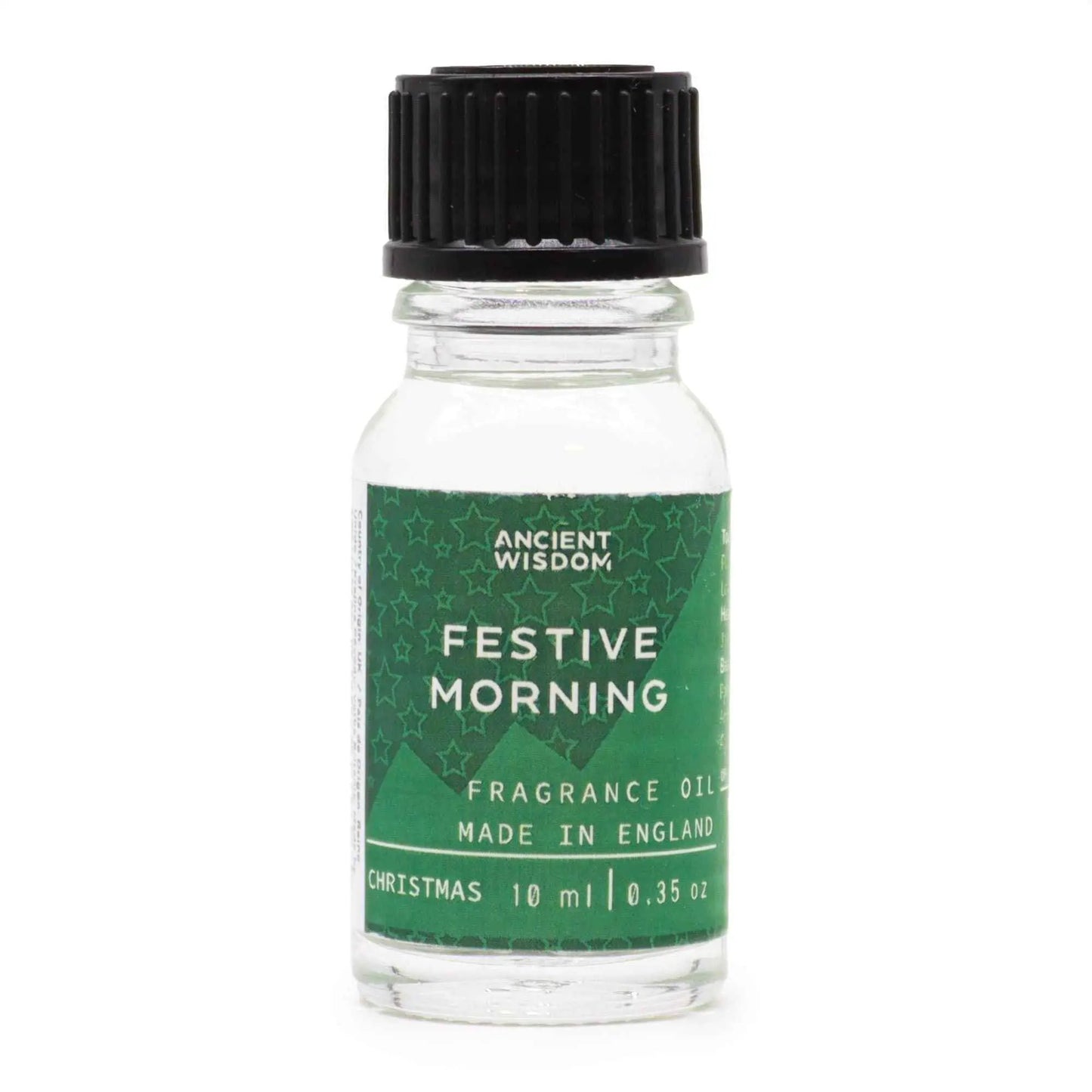 Ancient Wisdom Fragrance Oil Festive Morning 10ml Scent - Everyday Bargainz