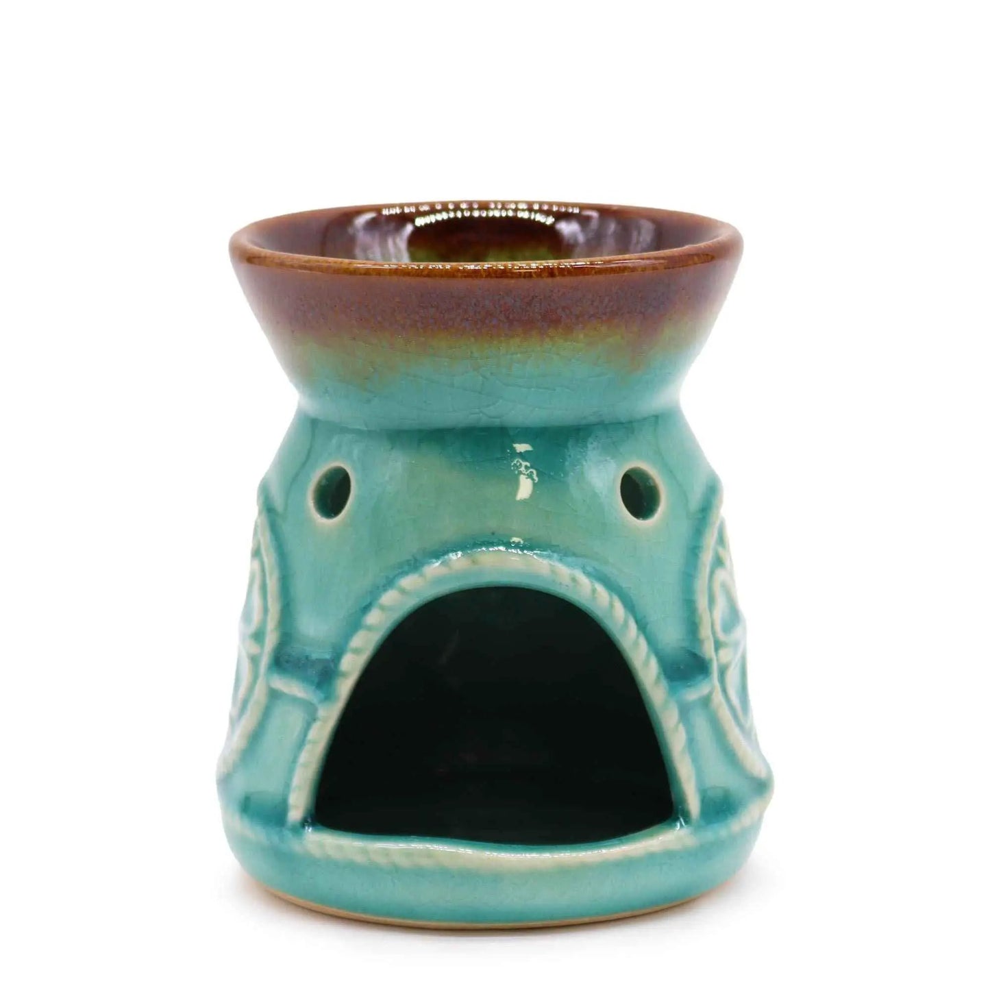 Classic Turquoise Spa Burner for Relaxation and Aromatherapy - Everyday Bargainz