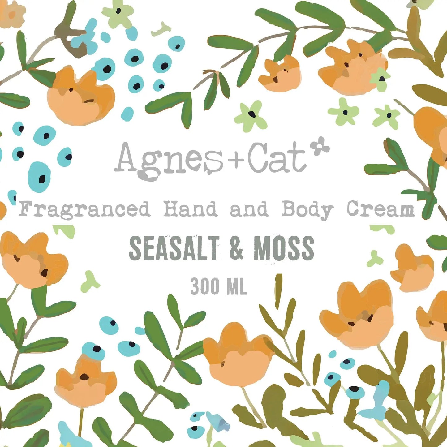 AW Dropship UK Agnes + Cat Hand & Body Cream - Sea Salt & Moss - Hand Creams Agnes + Cat Hand and Body Creams