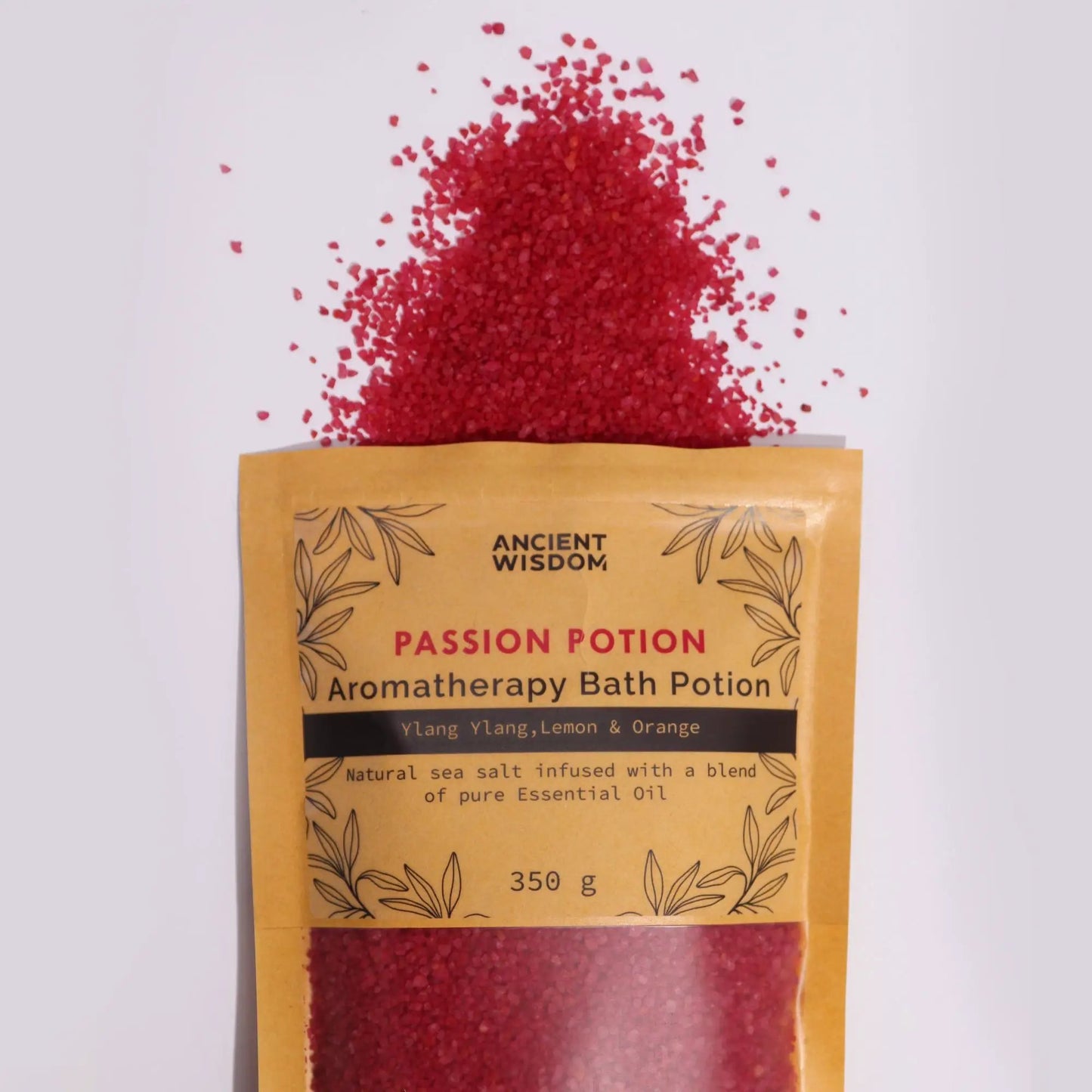 Ancient Wisdom Passion Bath Potion, Ylang Ylang, 350g