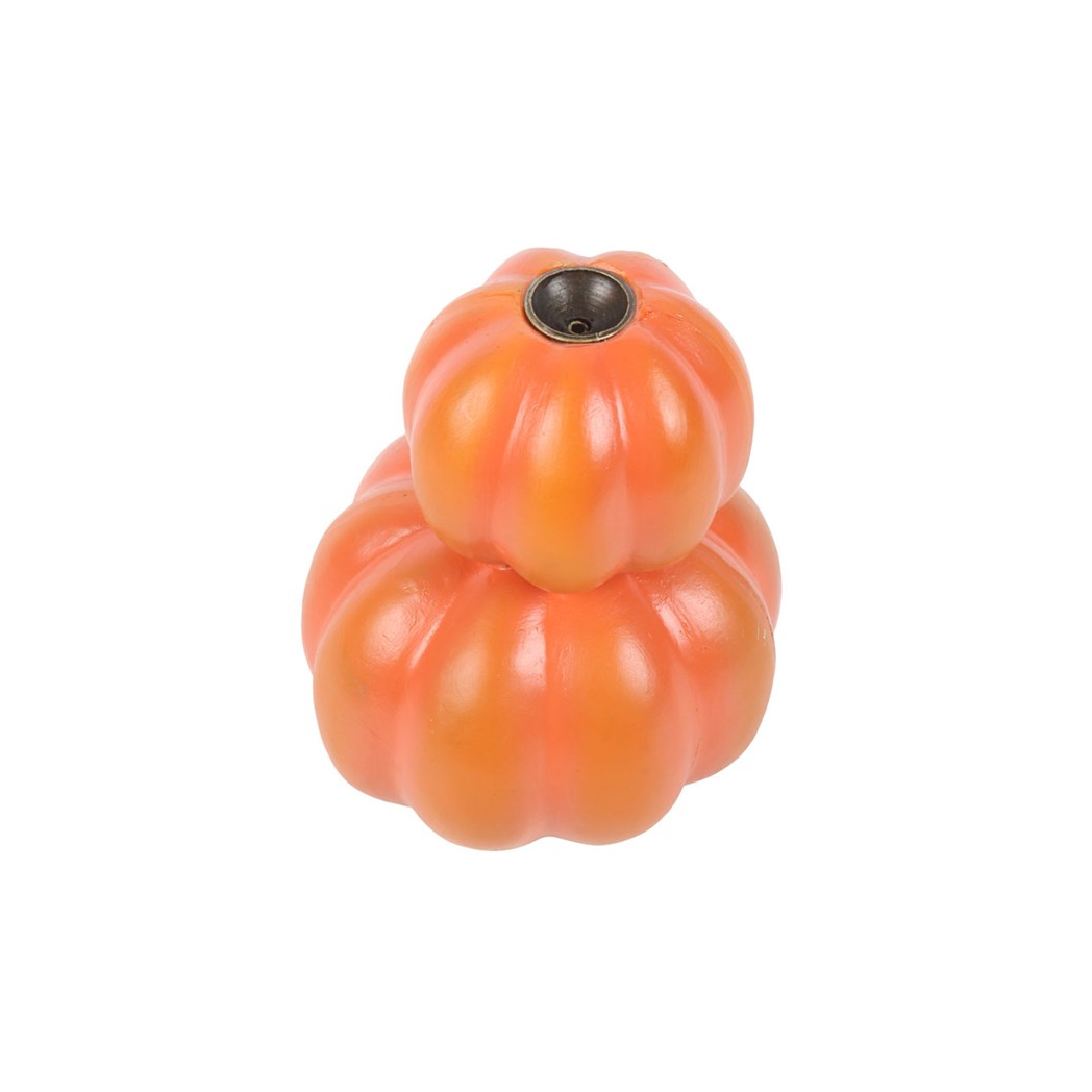 N/A Stacked Pumpkins Backflow Incense Burner -