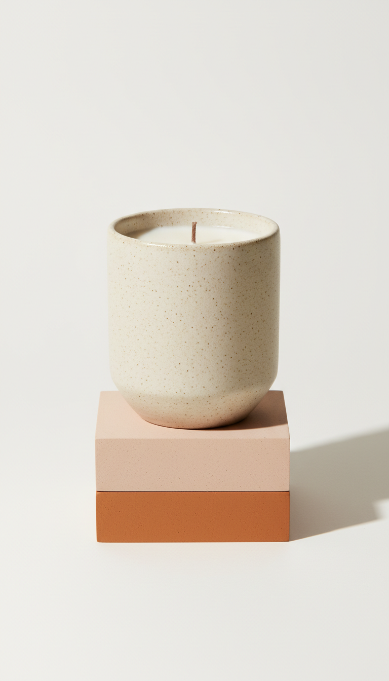 Milk White Soy Candle