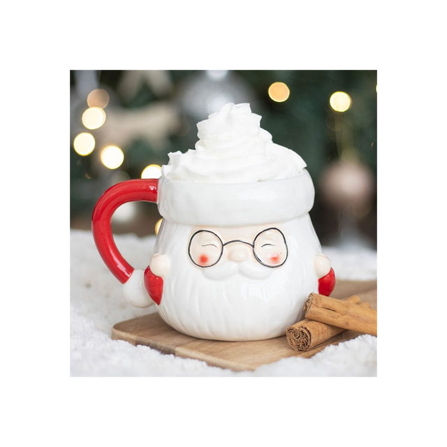 Santa Claus Shaped Mug
