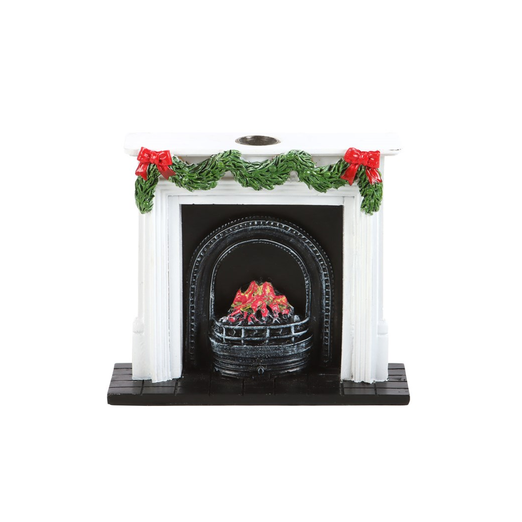 N/A Christmas Fireplace Backflow Incense Burner -
