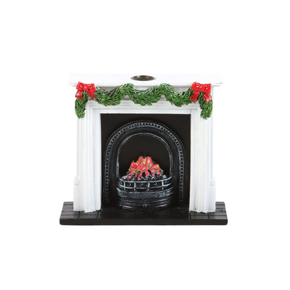 N/A Christmas Fireplace Backflow Incense Burner -