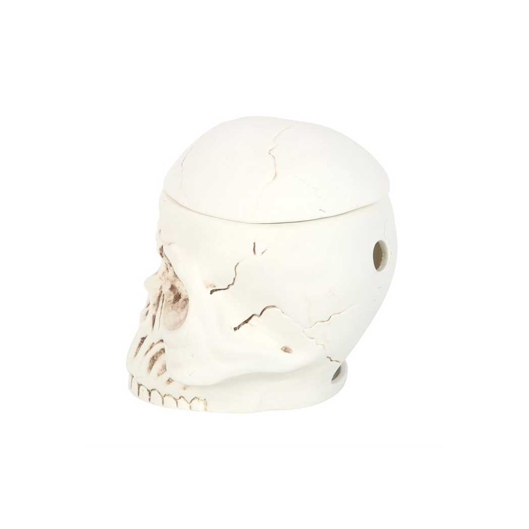 N/A Weathered Skull Oil Burner and Wax Warmer -