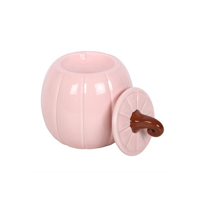 N/A Pink Curly Pumpkin Oil Burner -