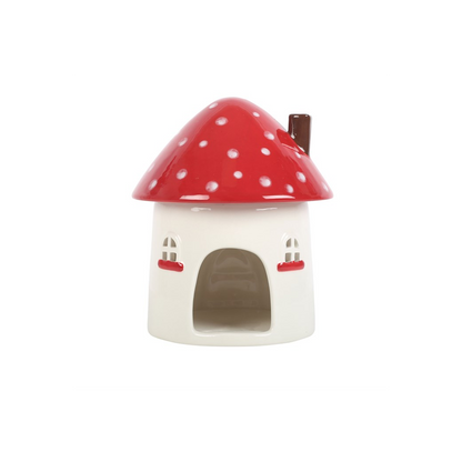 N/A Mushroom House Oil Burner and Wax Warmer -