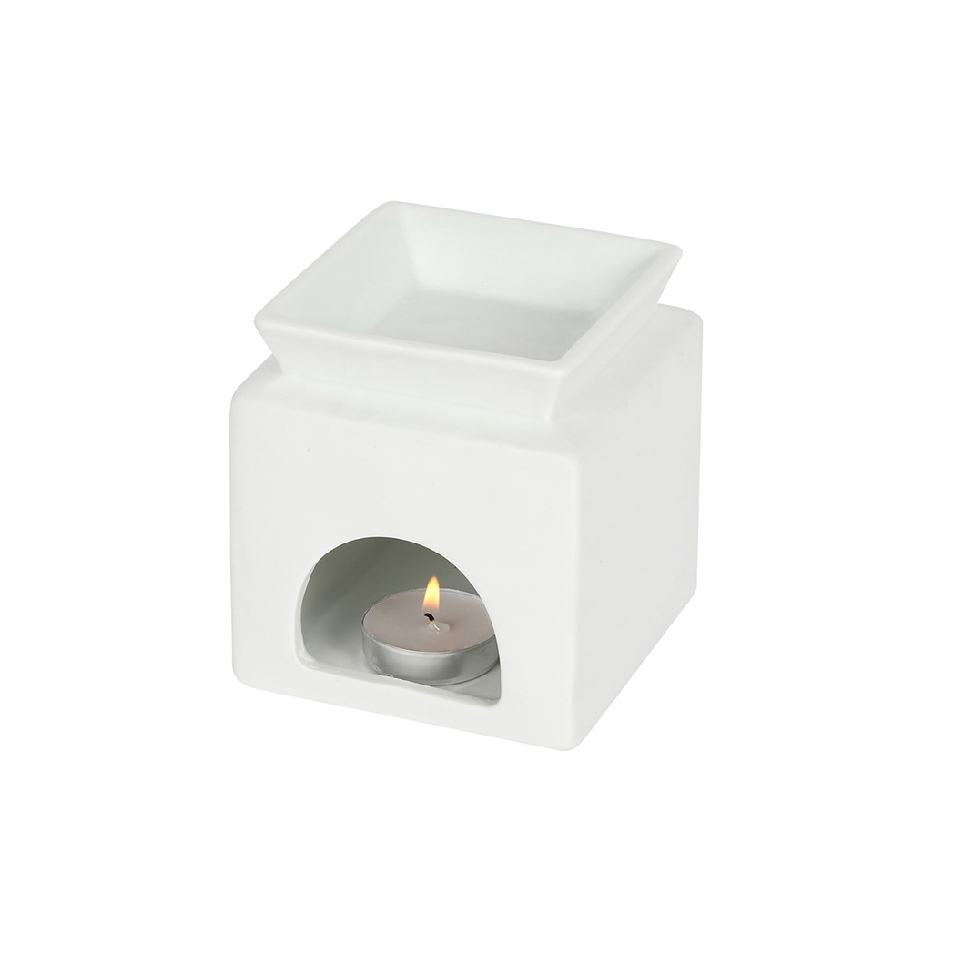 N/A White Home Cut Out Oil Burner -