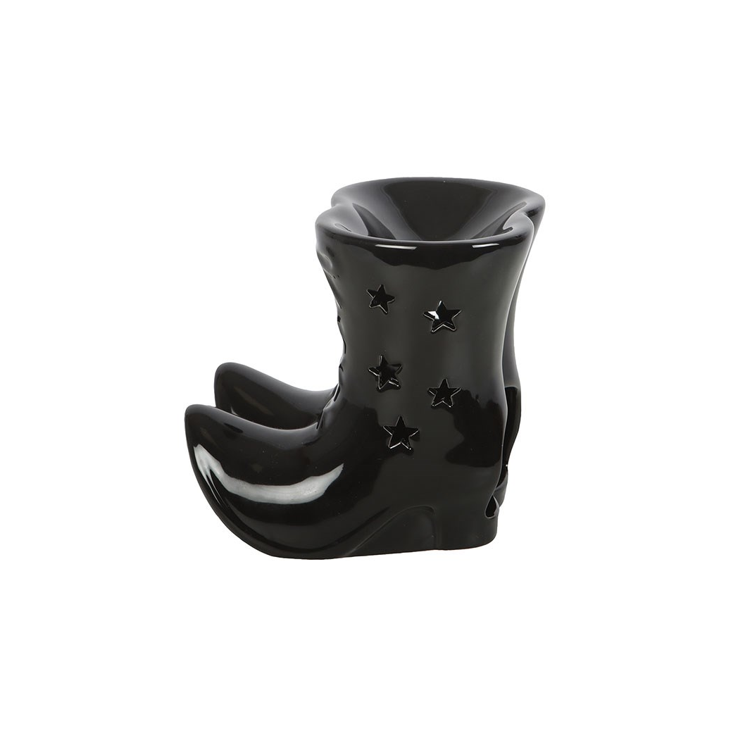 N/A Black Witch Boots Oil Burner -