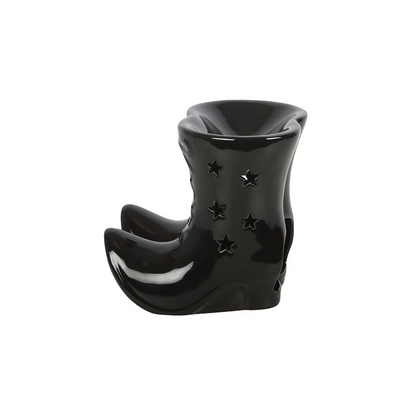 N/A Black Witch Boots Oil Burner -