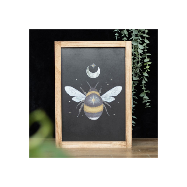 Forest Bee Framed Wall Print