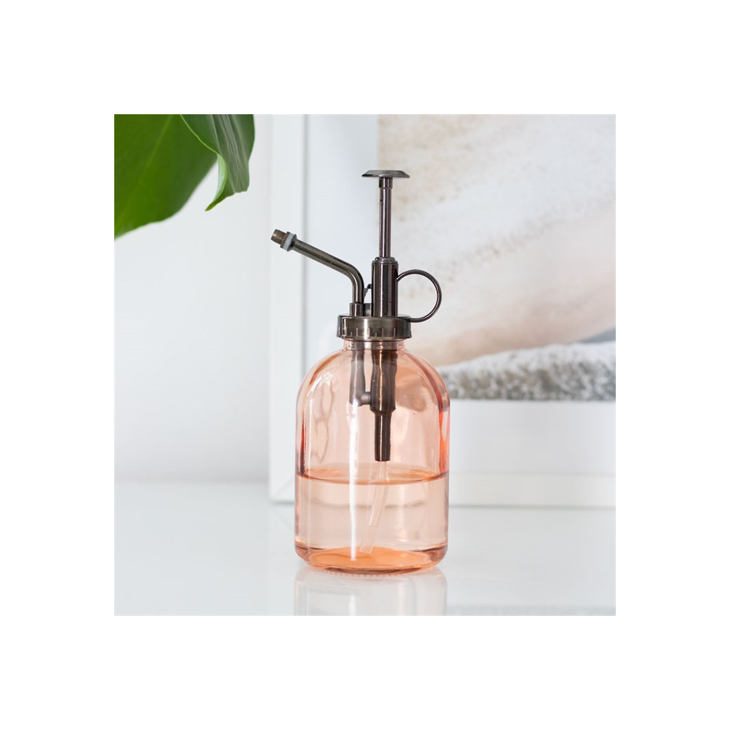 Elevate Your Indoor Gardening with Our Pink Minimalist Glass Plant Mister