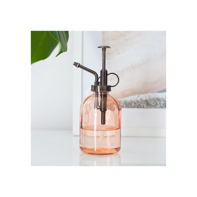 Elevate Your Indoor Gardening with Our Pink Minimalist Glass Plant Mister