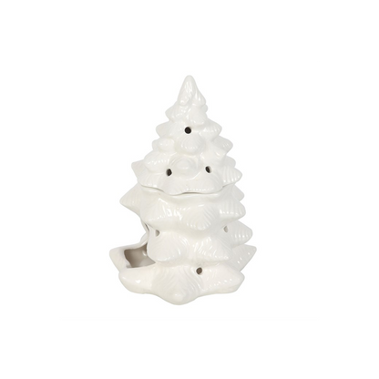 N/A White Fir Tree Oil Burner and Wax Warmer -