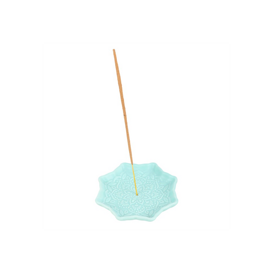 N/A Blue Mandala Incense Stick Holder -