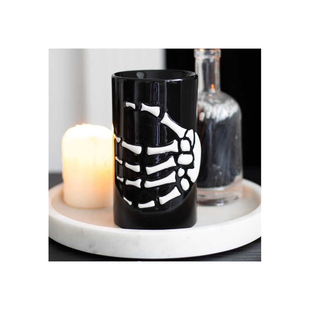 N/A Skeleton Hand Oil Burner -
