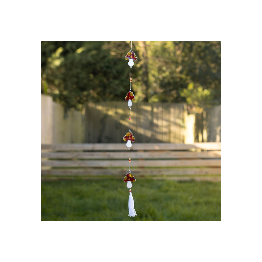 Enchanting Mushroom Suncatchers for Home Decor – Transform Your Space with Radiant Color
