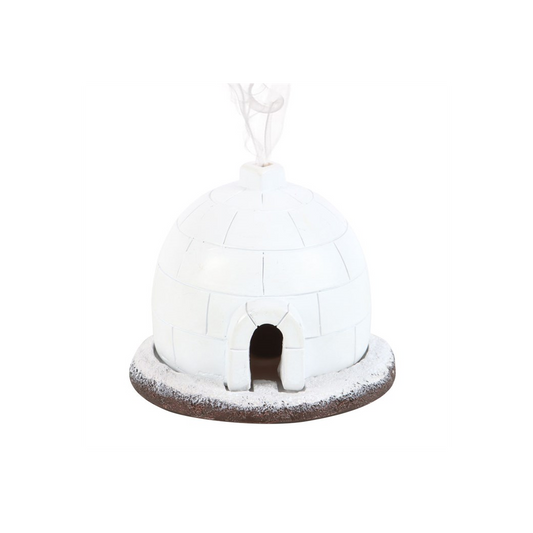 N/A Winter Igloo Incense Cone Burner -