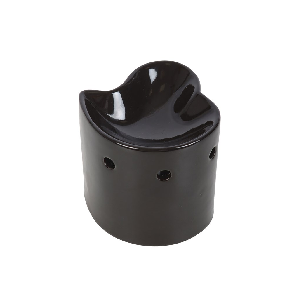 N/A Black Heart Oil Burner and Wax Warmer -