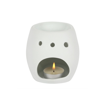 N/A White Skull Oil Burner -