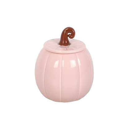 N/A Pink Curly Pumpkin Oil Burner -