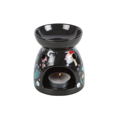 N/A Dark Forest Print Oil Burner -