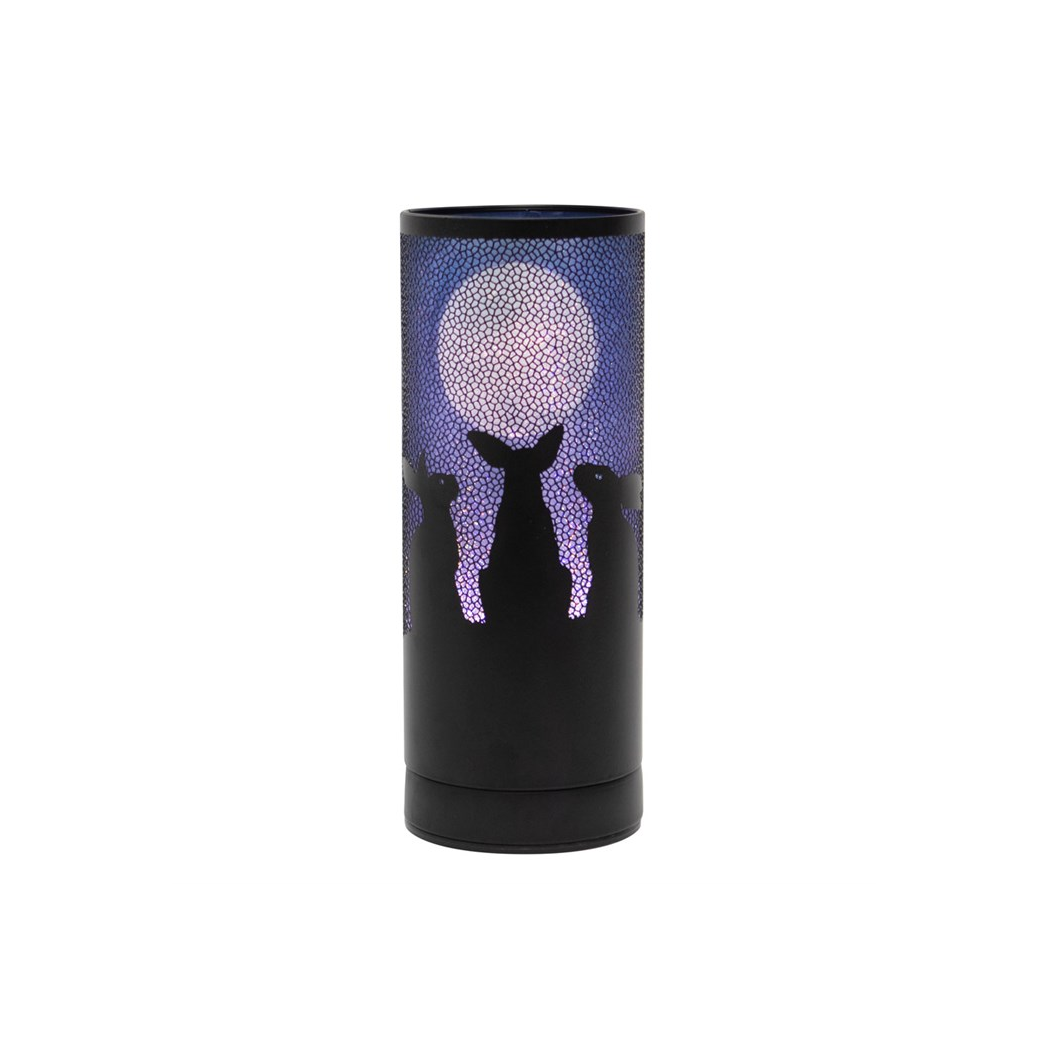 N/A Moon Gazing Hares Aroma Lamp by Lisa Parker -