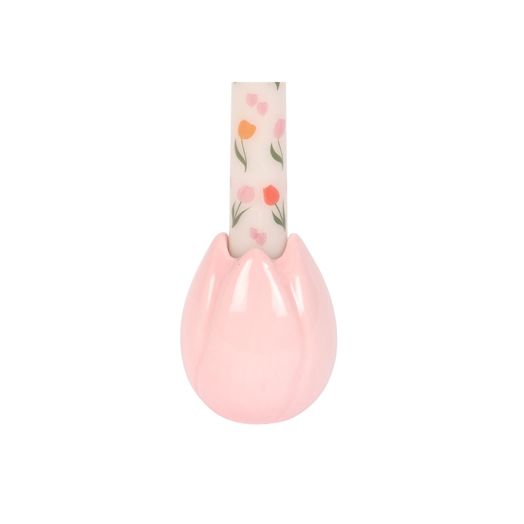 N/A Tulip Shaped Candle Holder -