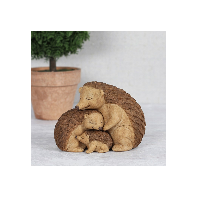 Hedgehog Family Ornament
