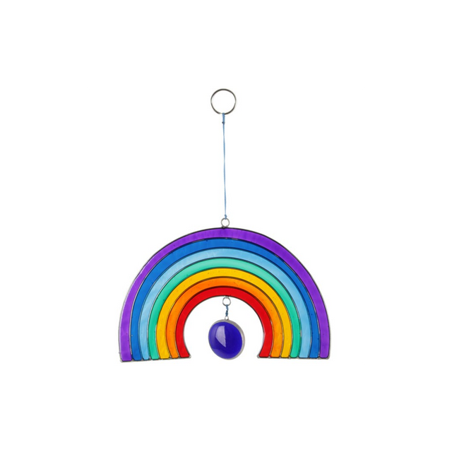 Vibrant Rainbow Suncatcher for Home Decor – Illuminate Your Space