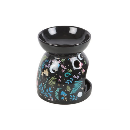 N/A Dark Forest Print Oil Burner -