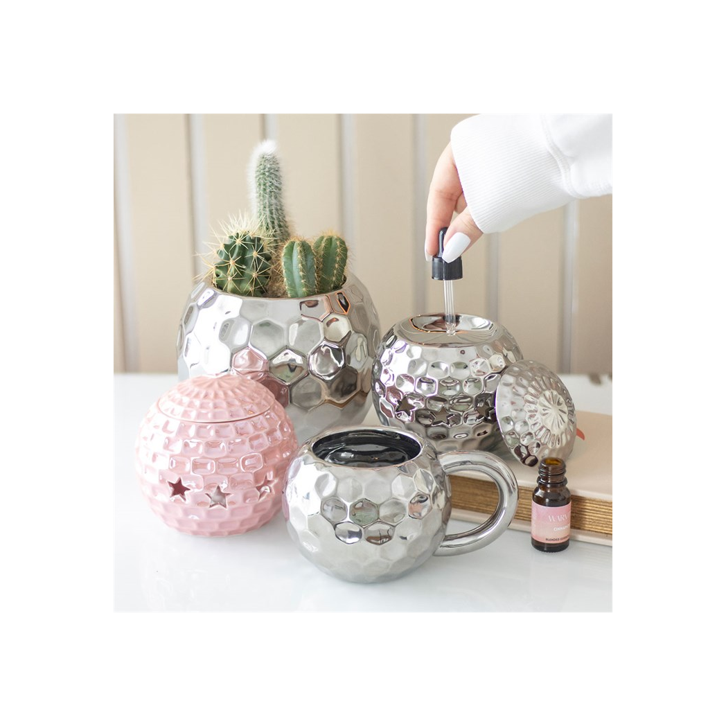 N/A Pink Disco Ball Oil Burner -
