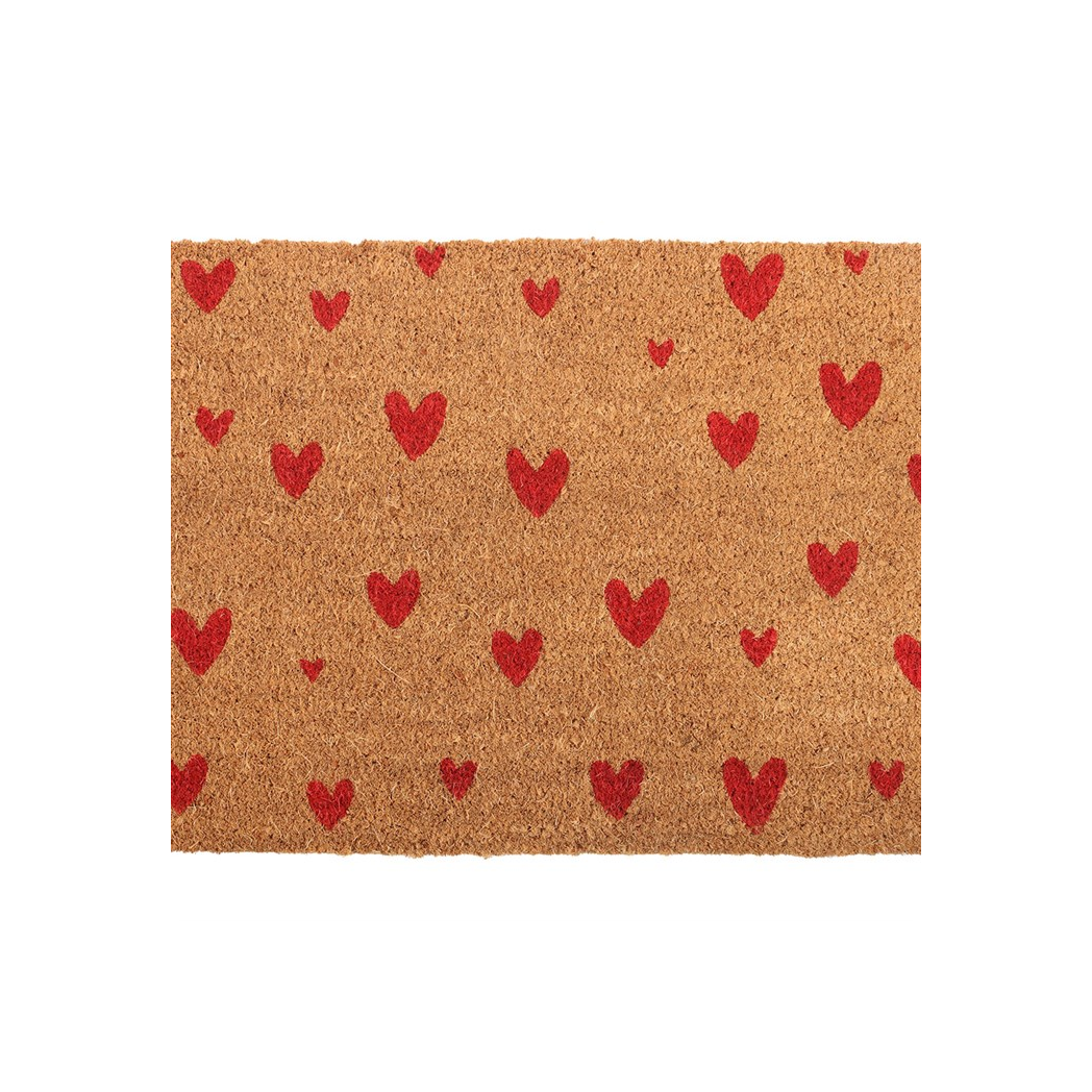Red Heart Doormat – A Warm, Welcoming Touch for Your Home
