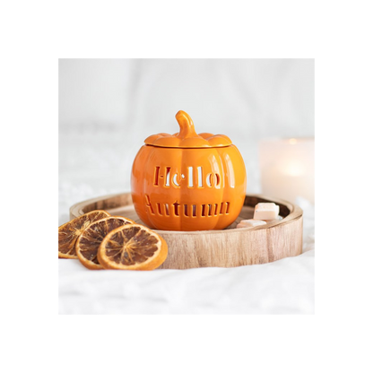 N/A Hello Autumn Pumpkin Oil Burner -