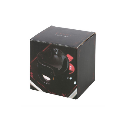 N/A Black Heart Oil Burner and Wax Warmer -