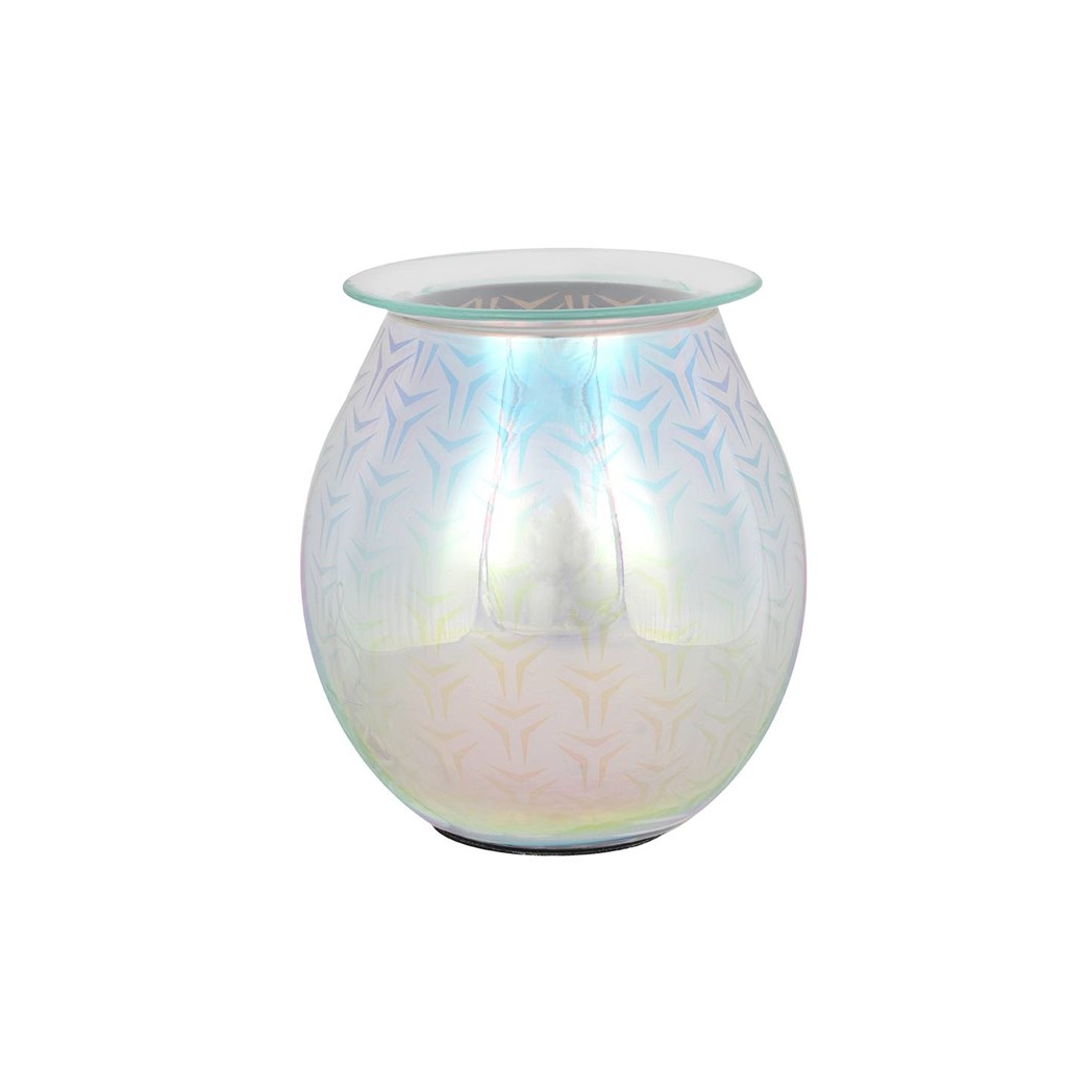 N/A 3D Geometric Light Up Electric Oil Burner -