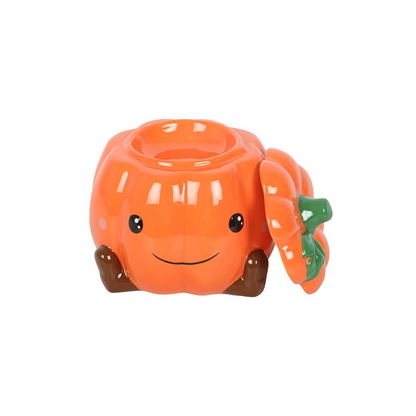 N/A Cute Smiling Pumpkin Oil Burner and Wax Warmer -