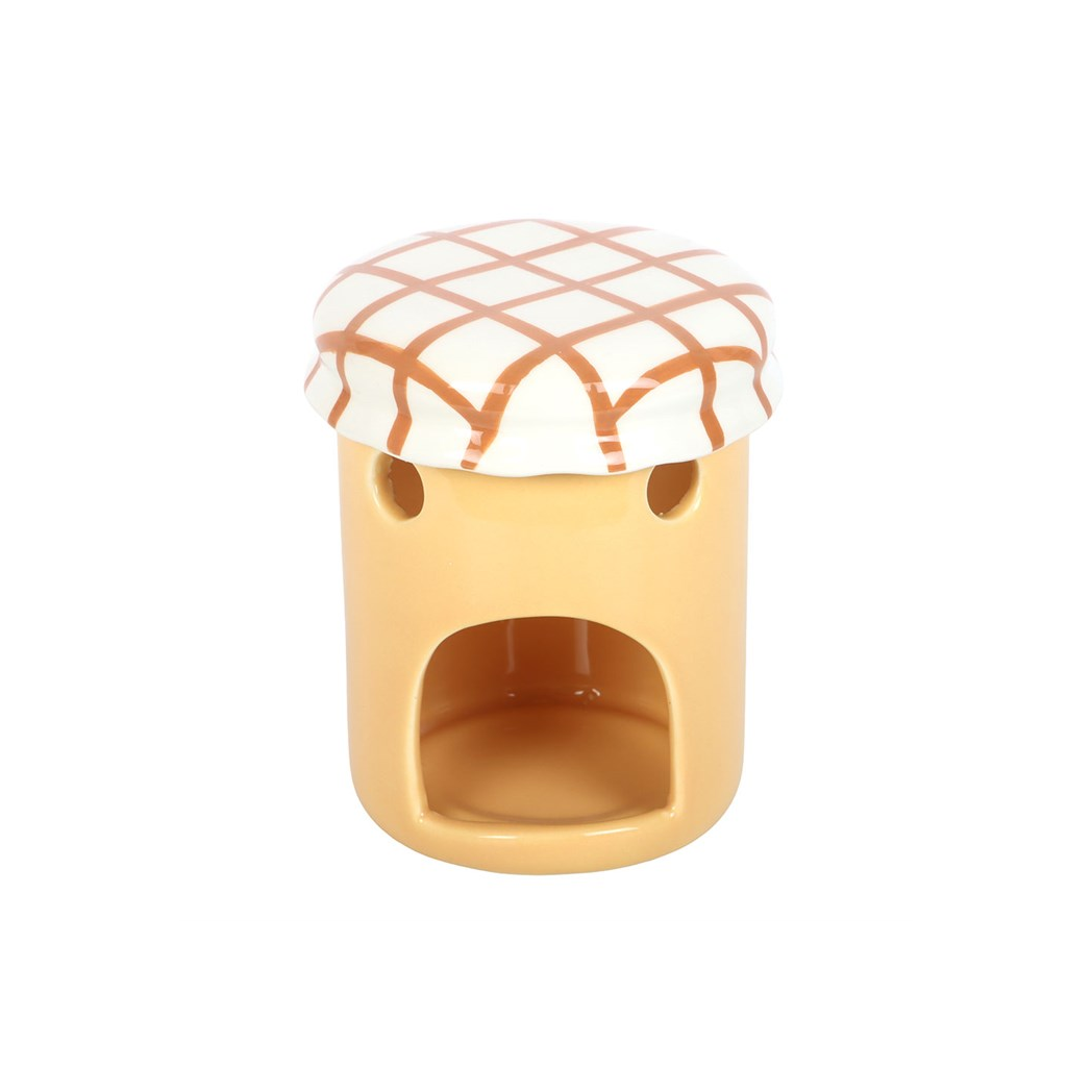 N/A Peanut Butter Jar Oil Burner and Wax Warmer -